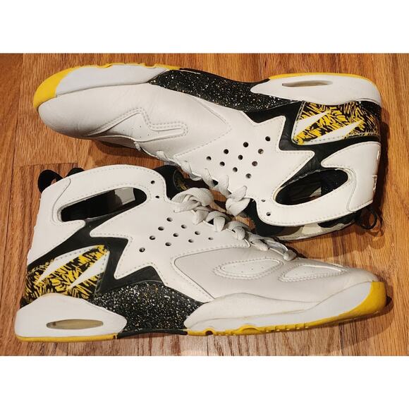RARE 1992 Men’s Size 8.5 Nike Air Challenge Huarache Bright Goldenrod Agassi VTG main image 12